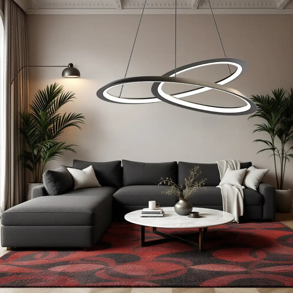 Lustra LED Suspendata Luméa NEAGRA / SUSPENDATE Lighting Fixtures