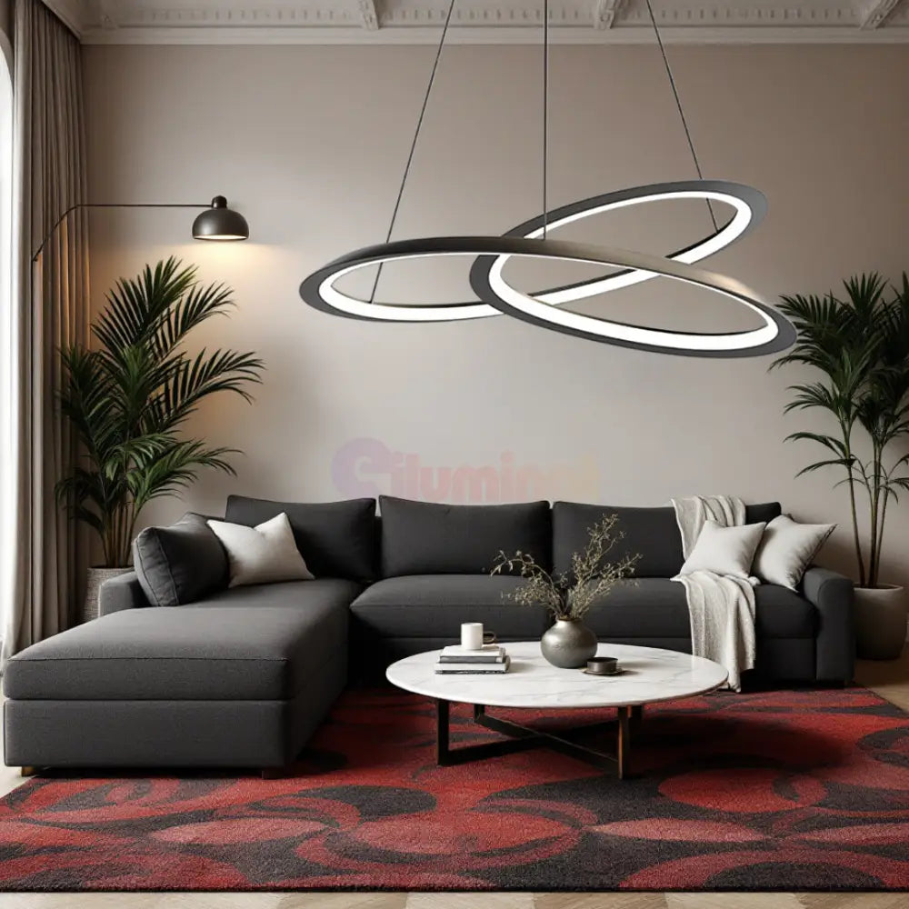 Lustra LED Suspendata Luméa NEAGRA / SUSPENDATE Lighting Fixtures