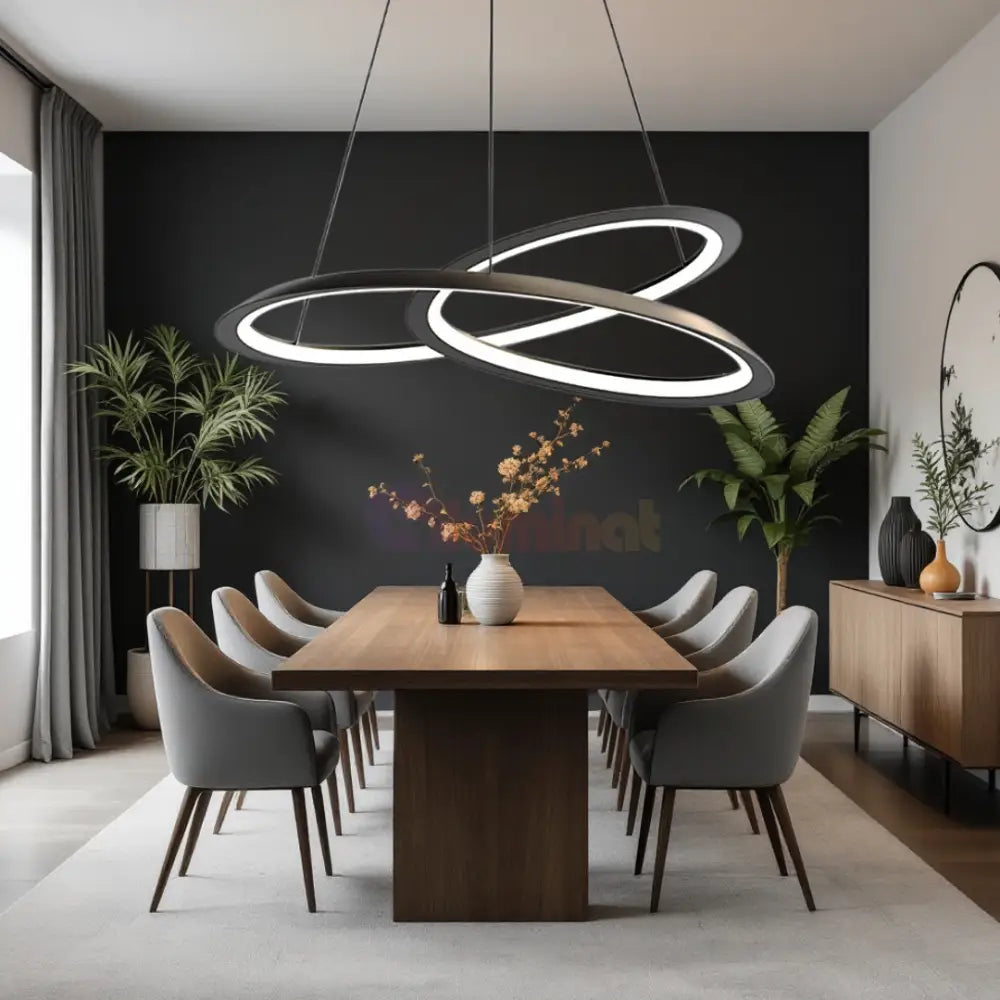 Lustra LED Suspendata Luméa NEAGRA / SUSPENDATE Lighting Fixtures