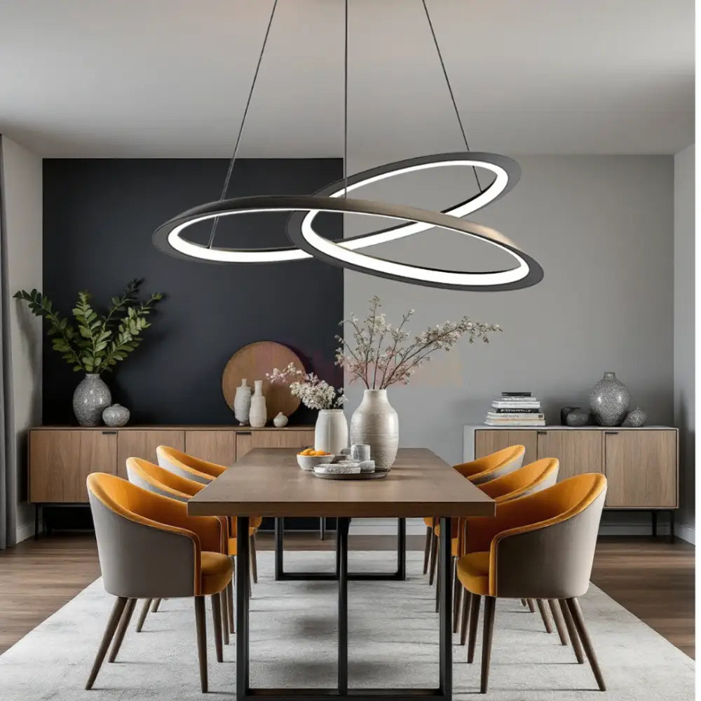 Lustra LED Suspendata Luméa NEAGRA / SUSPENDATE Lighting Fixtures