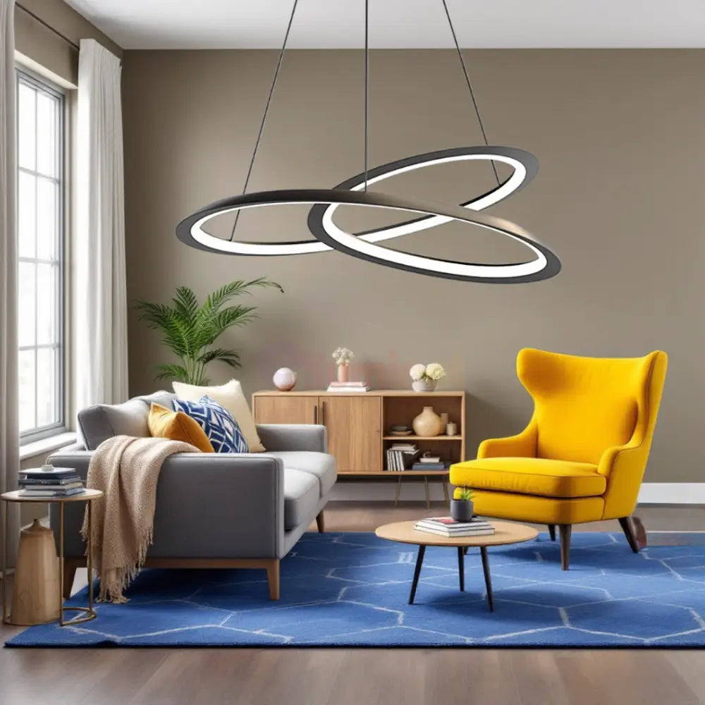 Lustra LED Suspendata Luméa NEAGRA / SUSPENDATE Lighting Fixtures