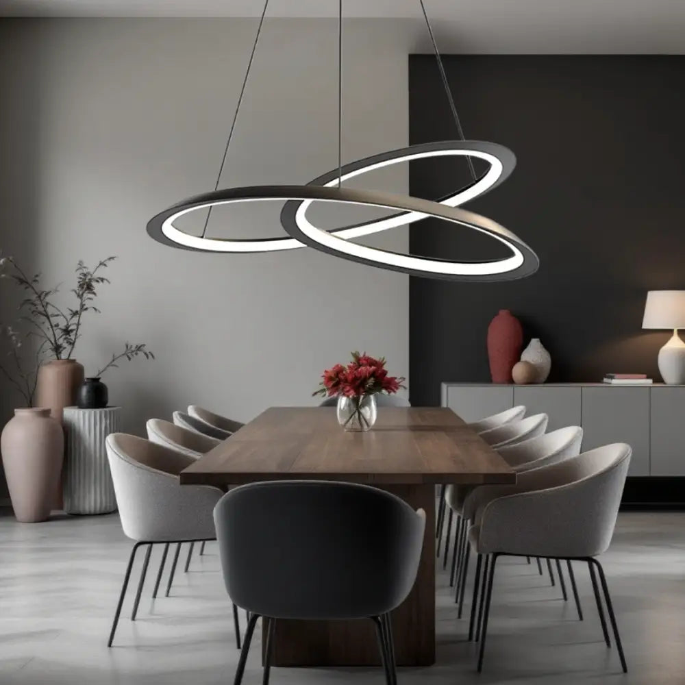 Lustra LED Suspendata Luméa NEAGRA / SUSPENDATE Lighting Fixtures