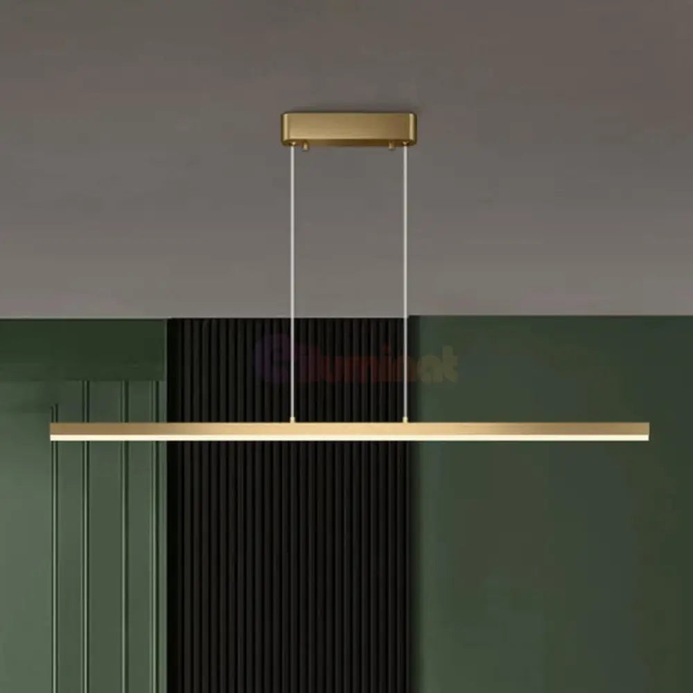 Lustra LED 36W OFFICE Suspendata Gold cu Telecomanda SE-P1936-100 GD AURIE / SUSPENDATE Lighting Fixtures