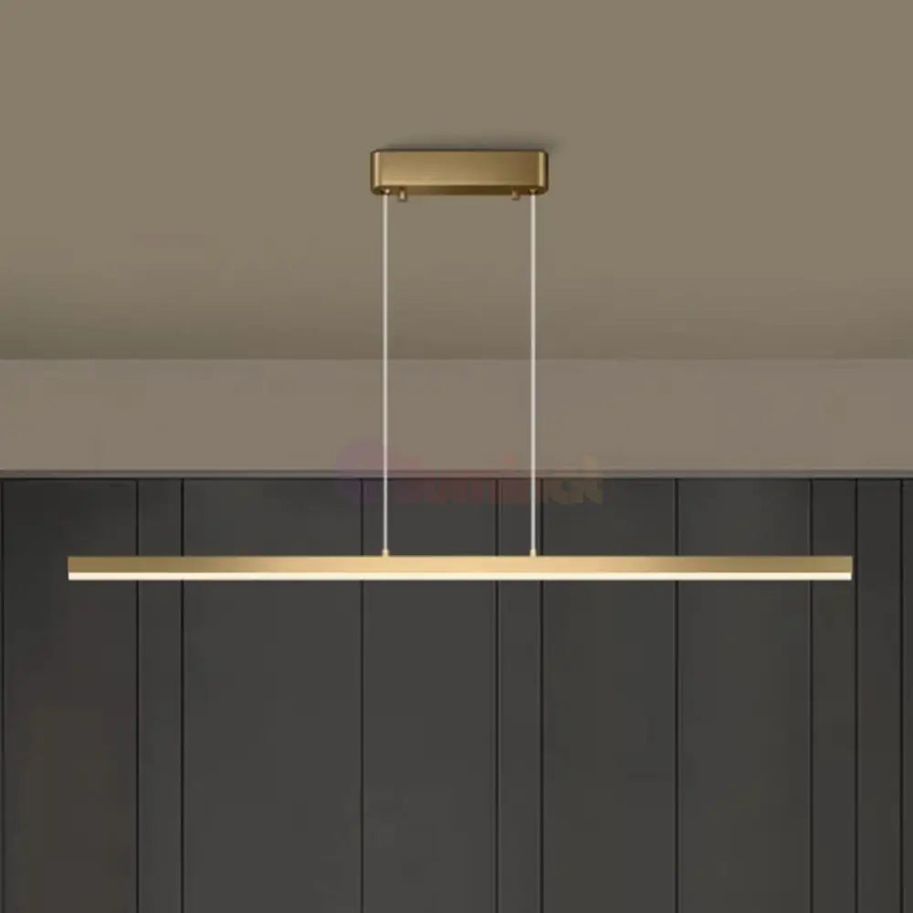 Lustra LED 36W OFFICE Suspendata Gold cu Telecomanda SE-P1936-100 GD AURIE / SUSPENDATE Lighting Fixtures