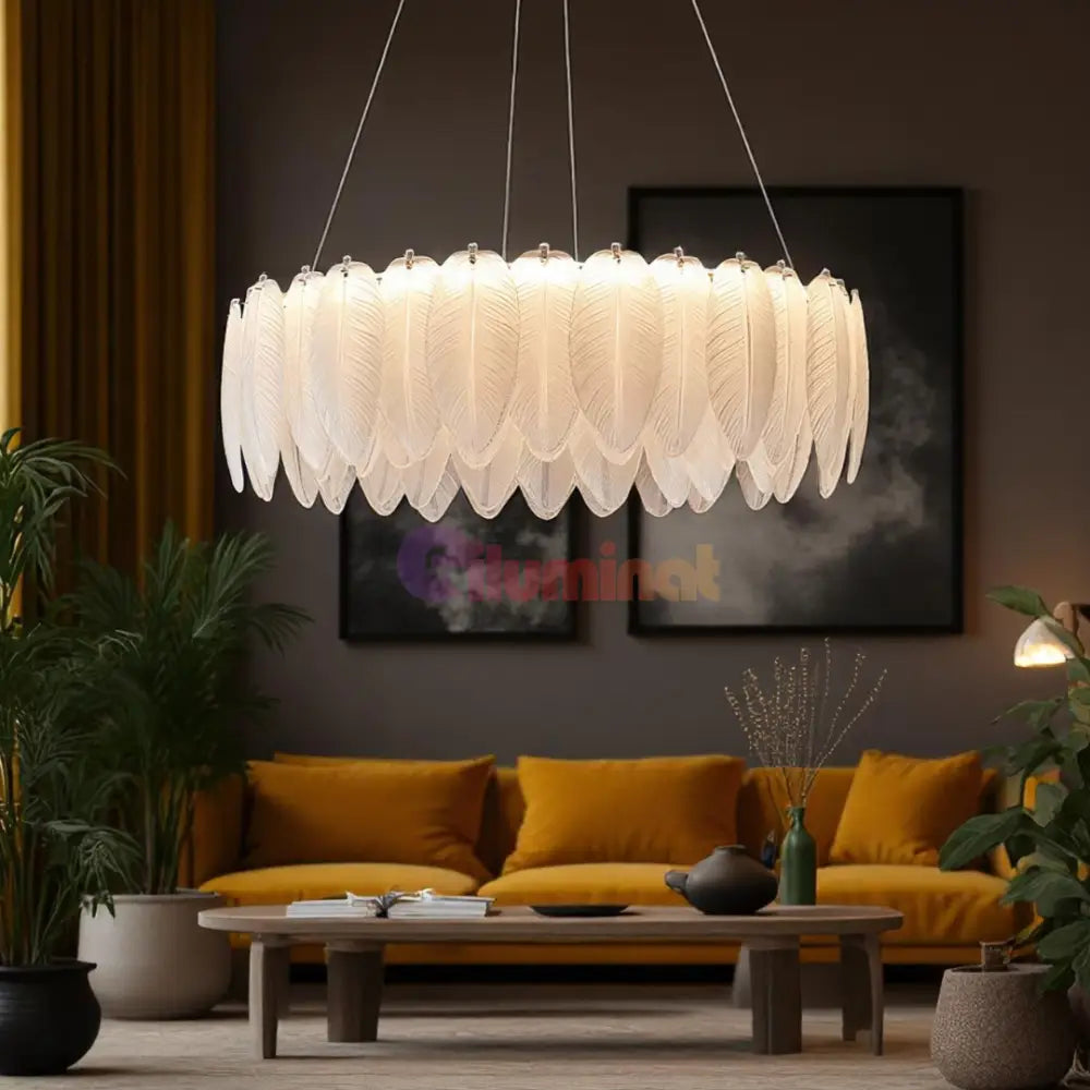 Lustra Suspendata 50CM Meili Chrome CHROME Chandeliers