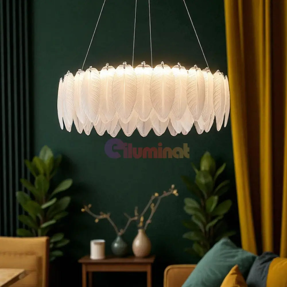 Lustra Suspendata 50CM Meili Chrome CHROME Chandeliers
