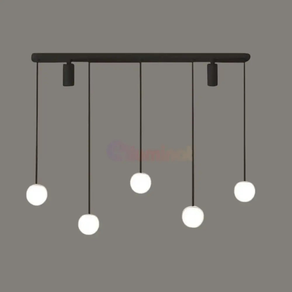 Lustra LED Suspendata Abajur 56W Echivalent 220W Telecomanda NEAGRA / ABAJUR Chandeliers
