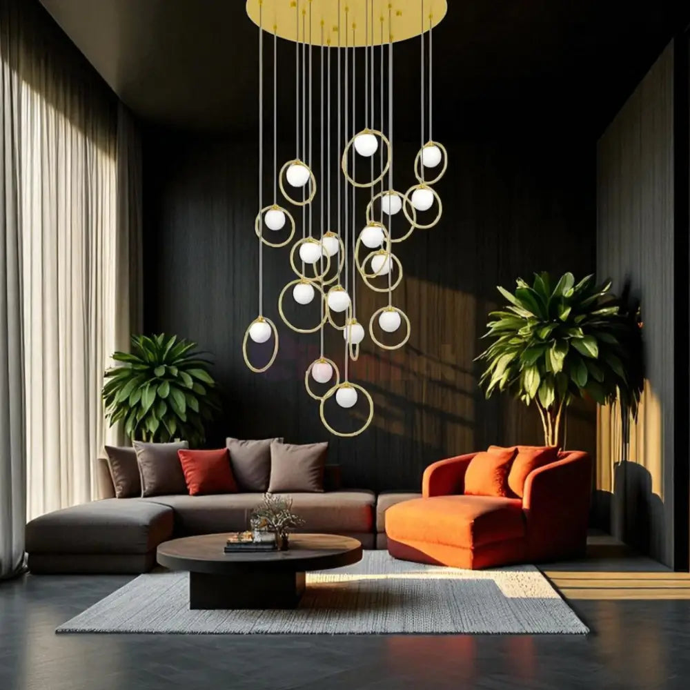 Lustra LED Suspendata Abajur PORTOCOLOM 51W AURIE / SUSPENDATE Chandeliers