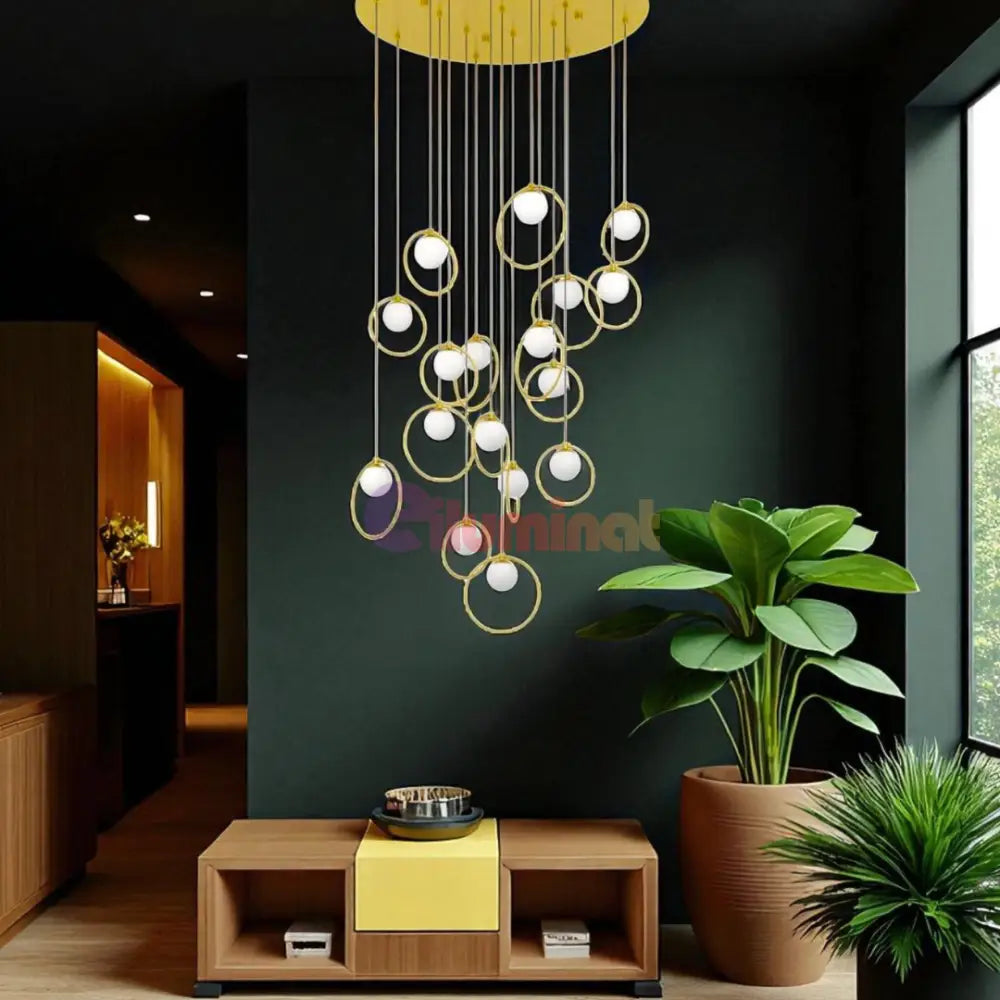 Lustra LED Suspendata Abajur PORTOCOLOM 51W AURIE / SUSPENDATE Chandeliers