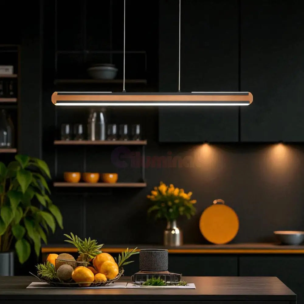 Lustra LED Suspendata DEACON LEMN / SUSPENDATE Lighting Fixtures