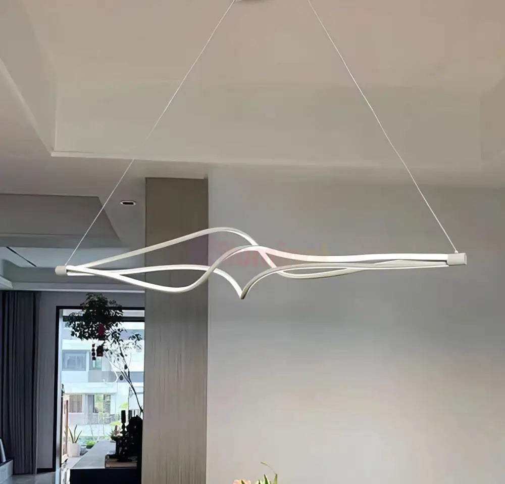 Lustra LED Suspendata Faye Telecomanda Wifi 2.4G White 3 Culori ALBA / SUSPENDATE / 120CM Lighting Fixtures
