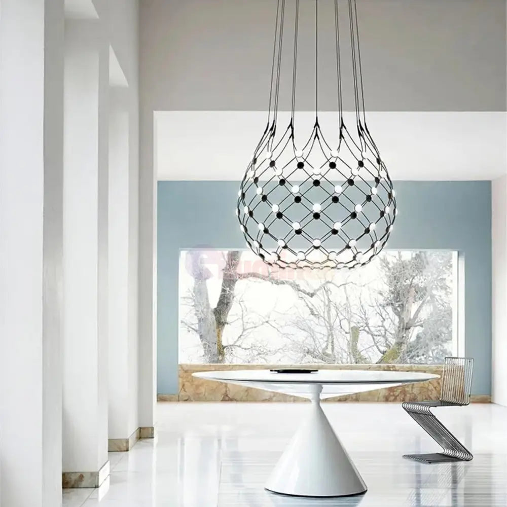 Lustra LED Suspendata LUGARO DIA Black Lighting Fixtures