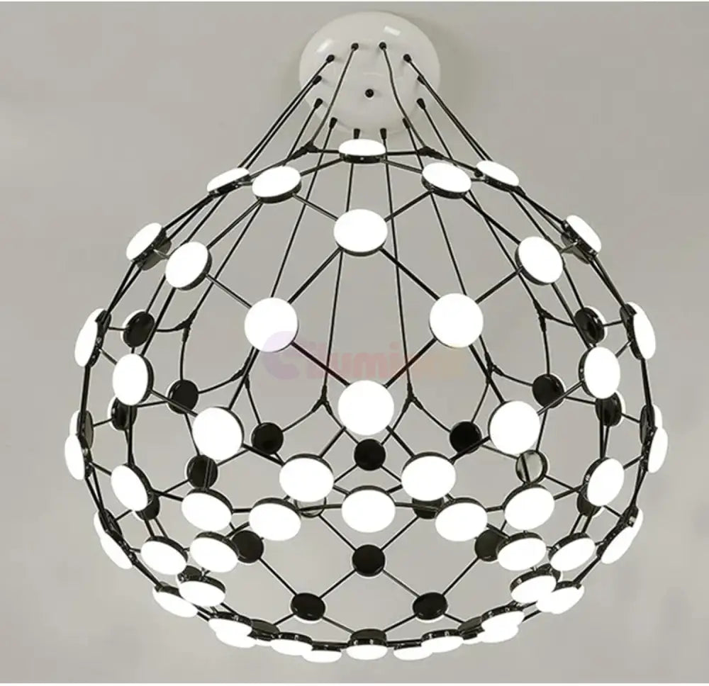 Lustra LED Suspendata LUGARO DIA Black Lighting Fixtures