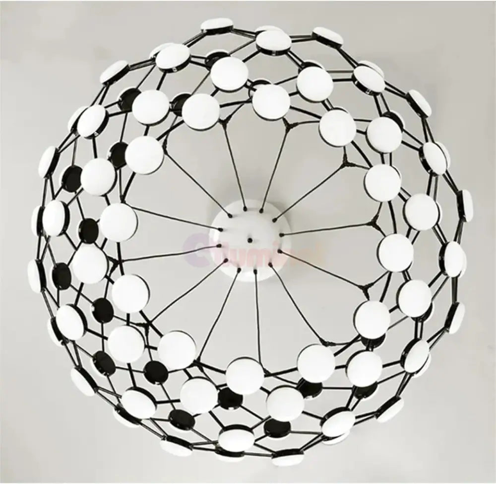 Lustra LED Suspendata LUGARO DIA Black Lighting Fixtures