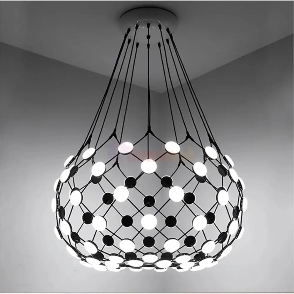 Lustra LED Suspendata LUGARO DIA Black Lighting Fixtures