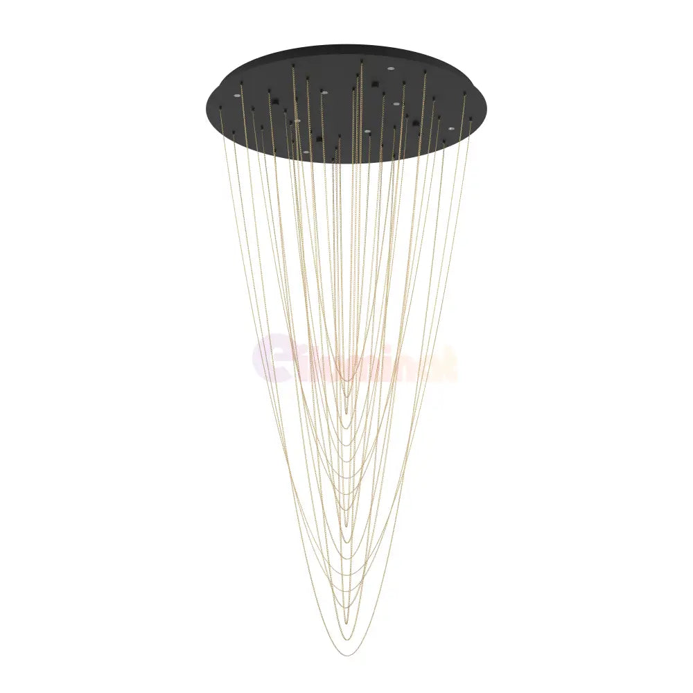 Lustra LED Suspendata Luxury TREPUCO Eglo 390355 NEAGRA / LUXURY Lighting Fixtures