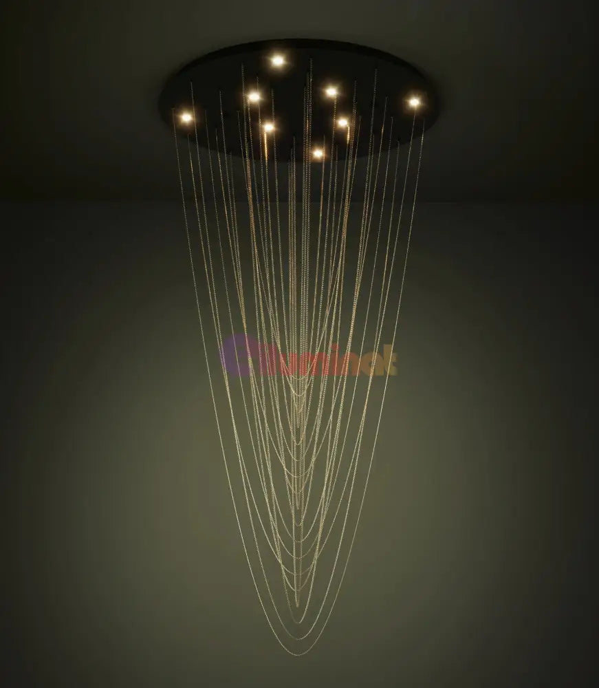 Lustra LED Suspendata Luxury TREPUCO Eglo 390355 NEAGRA / LUXURY Lighting Fixtures