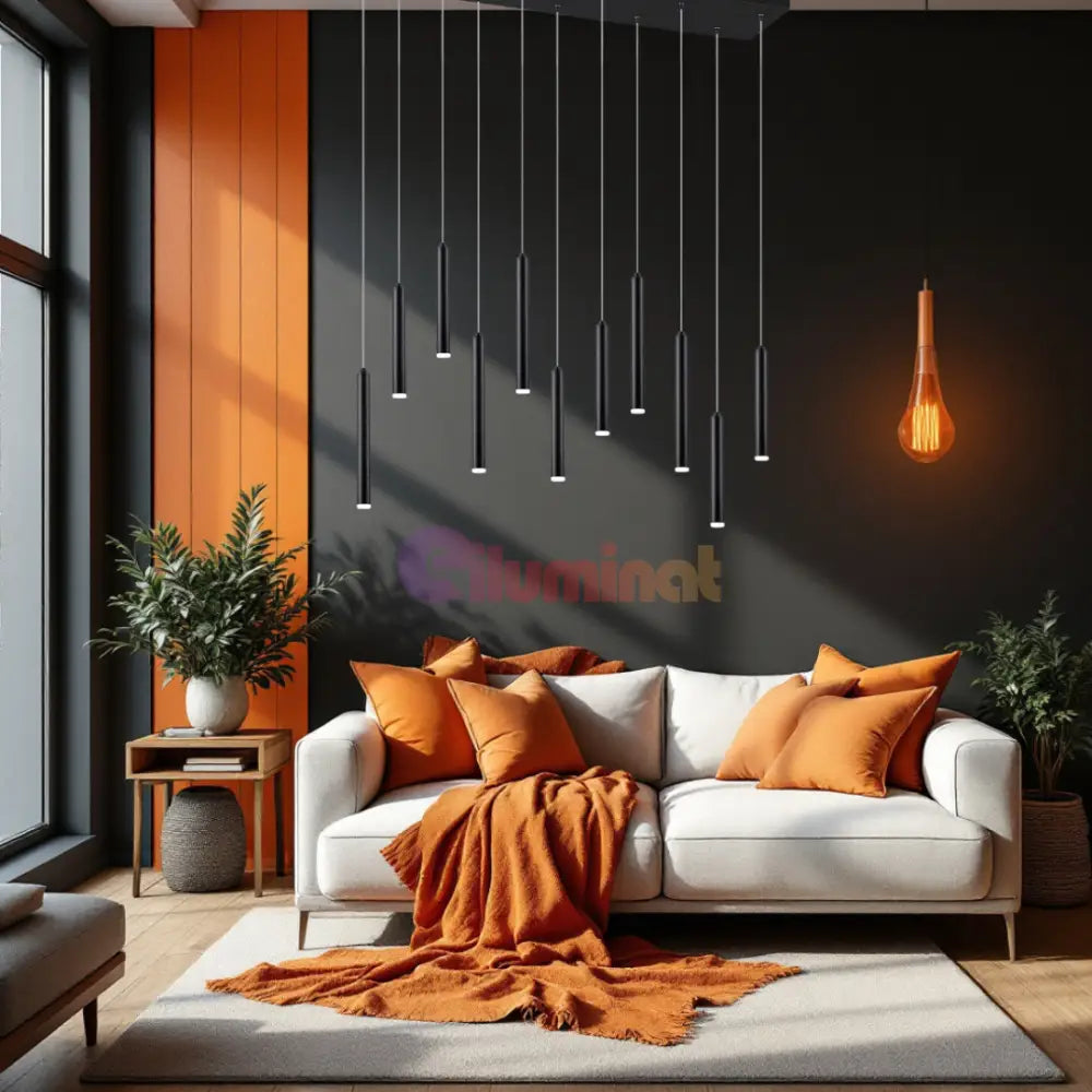Lustra LED Suspendata LightCraft 2,8W NEAGRA / SUSPENDATE Lighting Fixtures