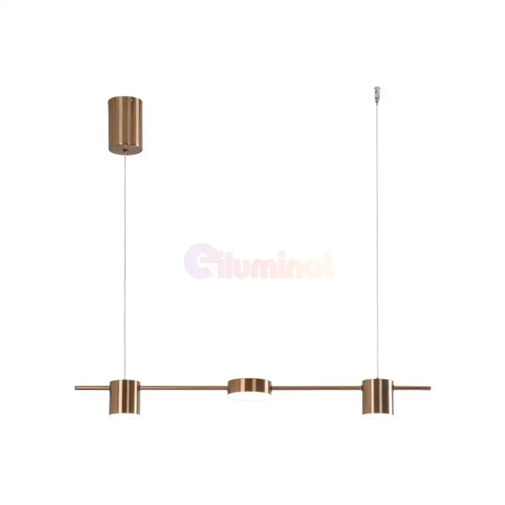 Lustra Led Suspendata 30W G3849-2 + 1 Echivalent 250W Aurie / Suspendate Lighting Fixtures