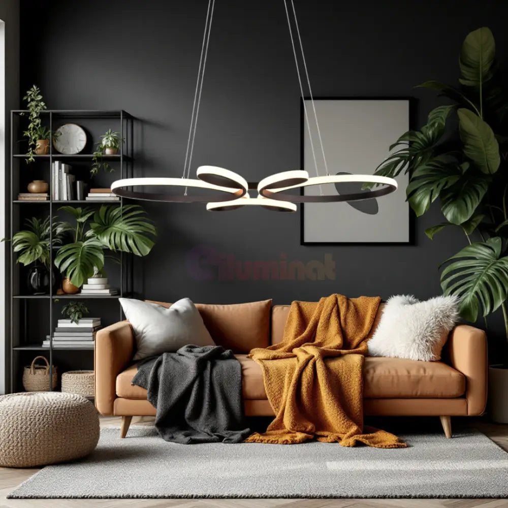Lustra LED Suspendata LumeLab 32W NEAGRA / SUSPENDATE Lighting Fixtures