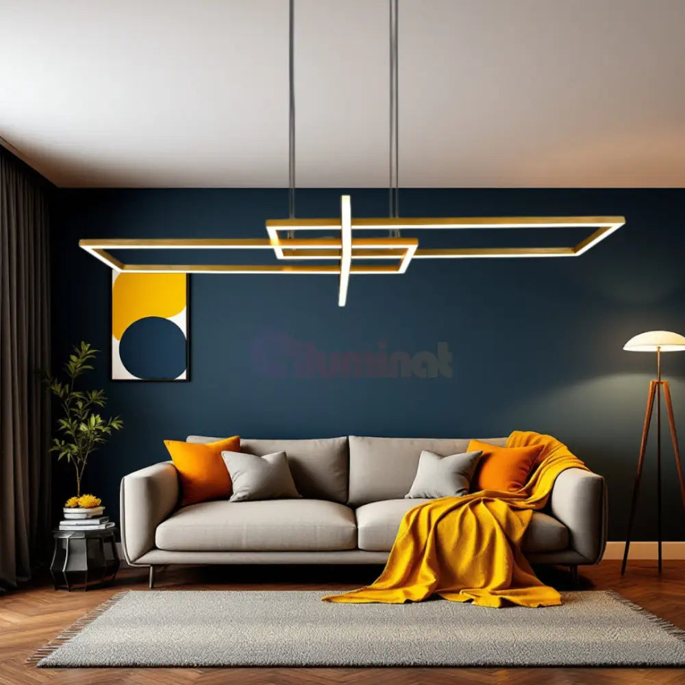 Lustra LED Aurie 34W Suspendata LumaEdge AURIE / SUSPENDATE Lighting Fixtures