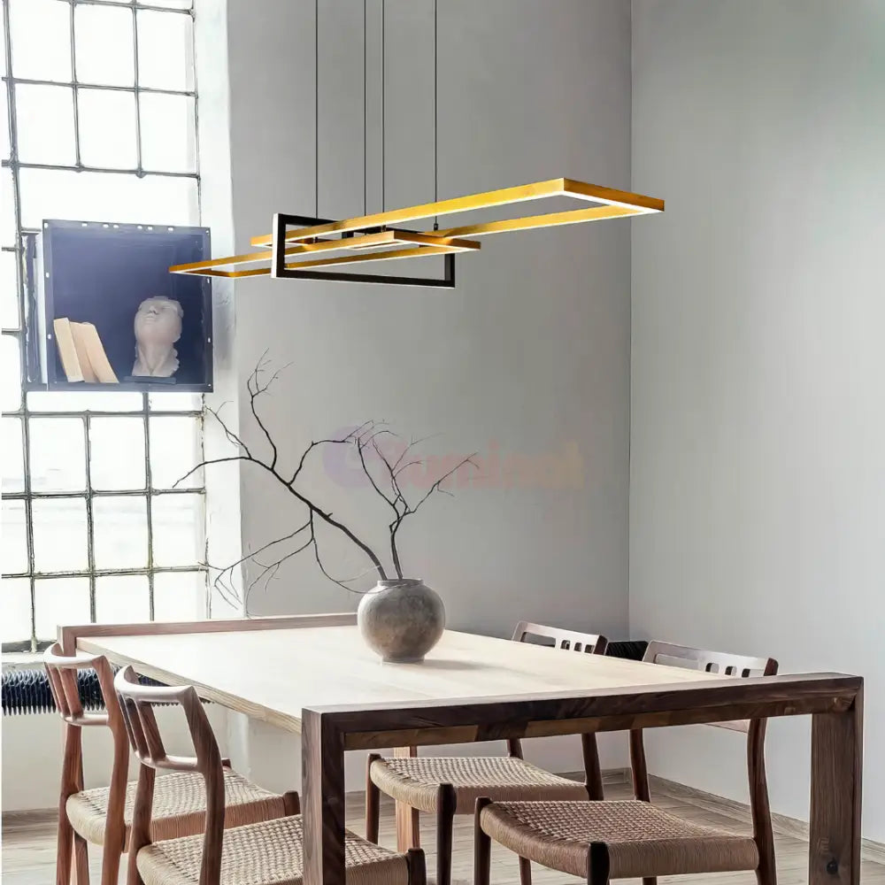 Lustra LED Aurie 34W Suspendata LumaEdge AURIE / SUSPENDATE Lighting Fixtures