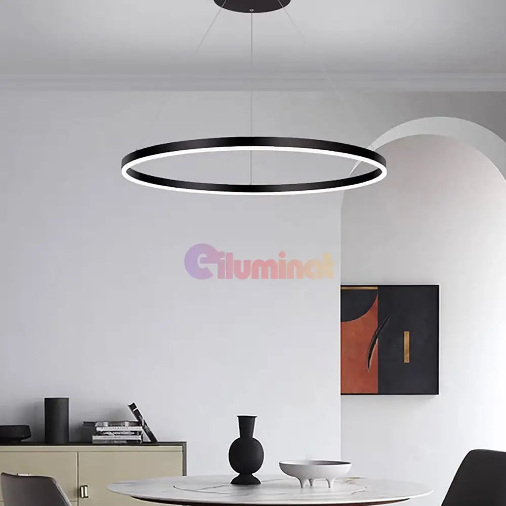 Lustra Led Wonderland Black 1 Segment Echivalent 300W Lighting Fixtures