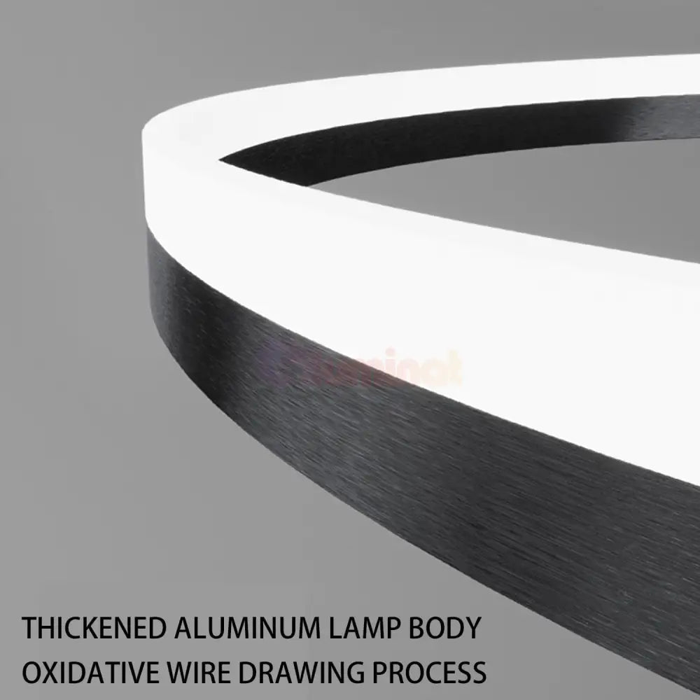 Lustra Led Wonderland Black 1 Segment Echivalent 300W Lighting Fixtures