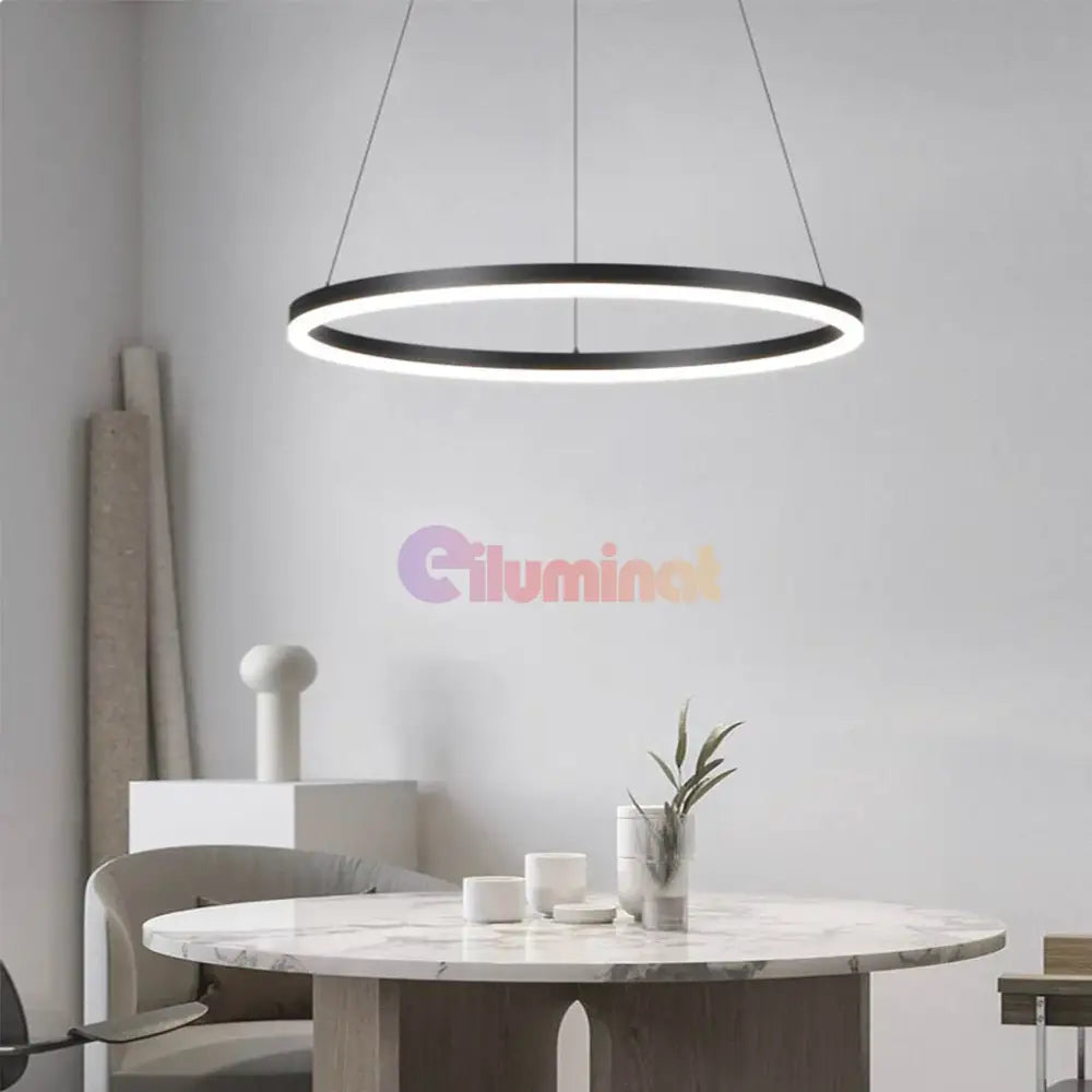 Lustra Led Wonderland Black 1 Segment Echivalent 300W Lighting Fixtures