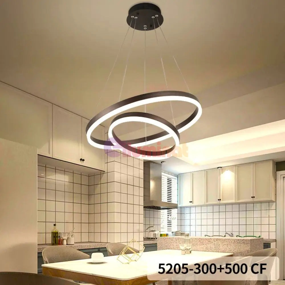 Lustra Led Wonderland Maro 2 Segmente Echivalent 400W Lighting Fixtures