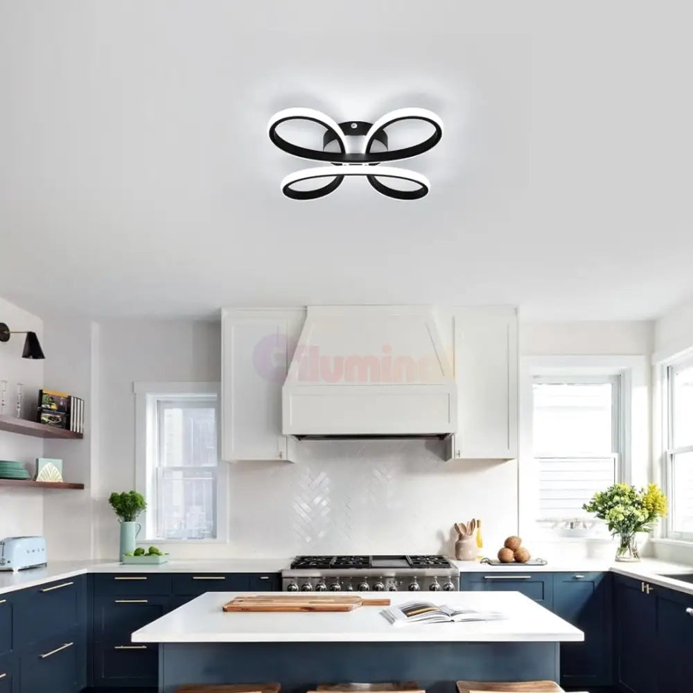 Lustra LED BLACK DESIGN 77248/1A1 NEAGRA / MINIMALIST DESIGN Lighting Fixtures