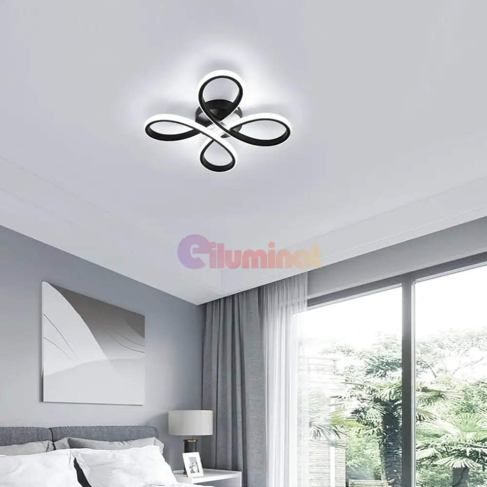 Lustra LED BLACK DESIGN 77248/1A1 NEAGRA / MINIMALIST DESIGN Lighting Fixtures