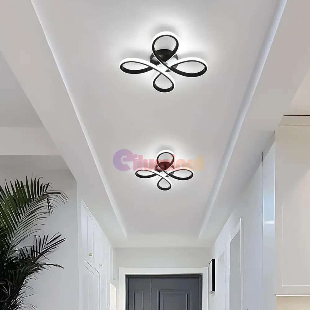 Lustra LED BLACK DESIGN 77248/1A1 NEAGRA / MINIMALIST DESIGN Lighting Fixtures