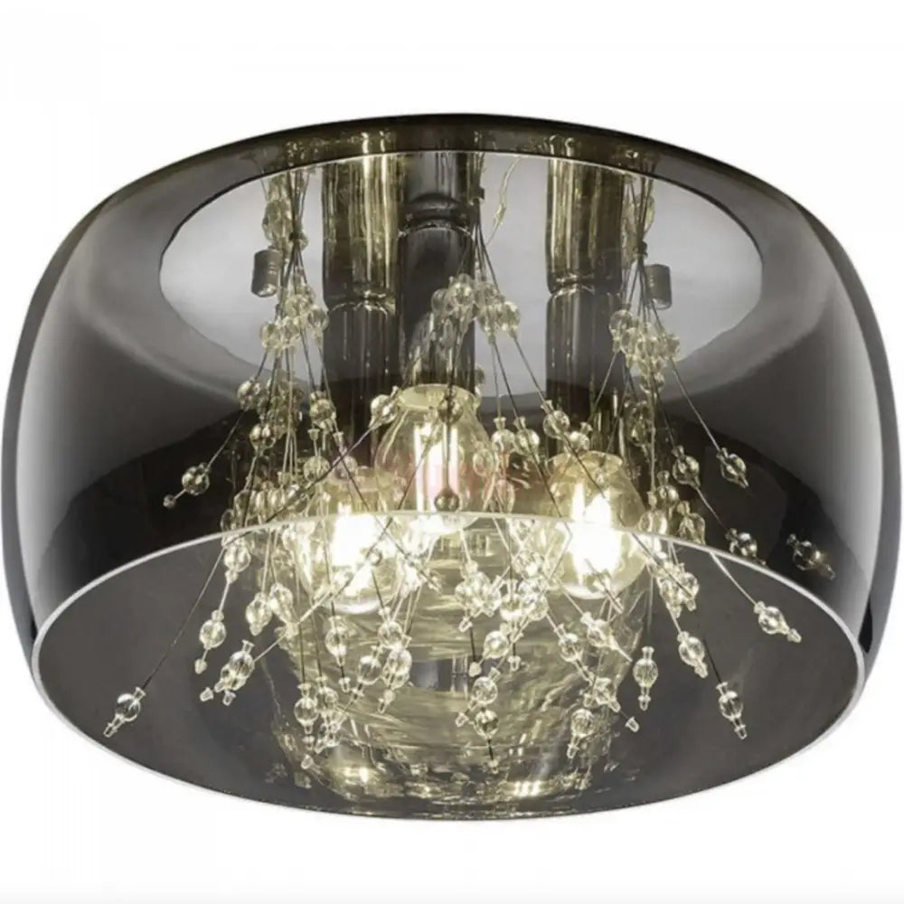 Lustra Chrome 3xE14 ShinePulse 28W ARGINTIE / ABAJUR Chandeliers