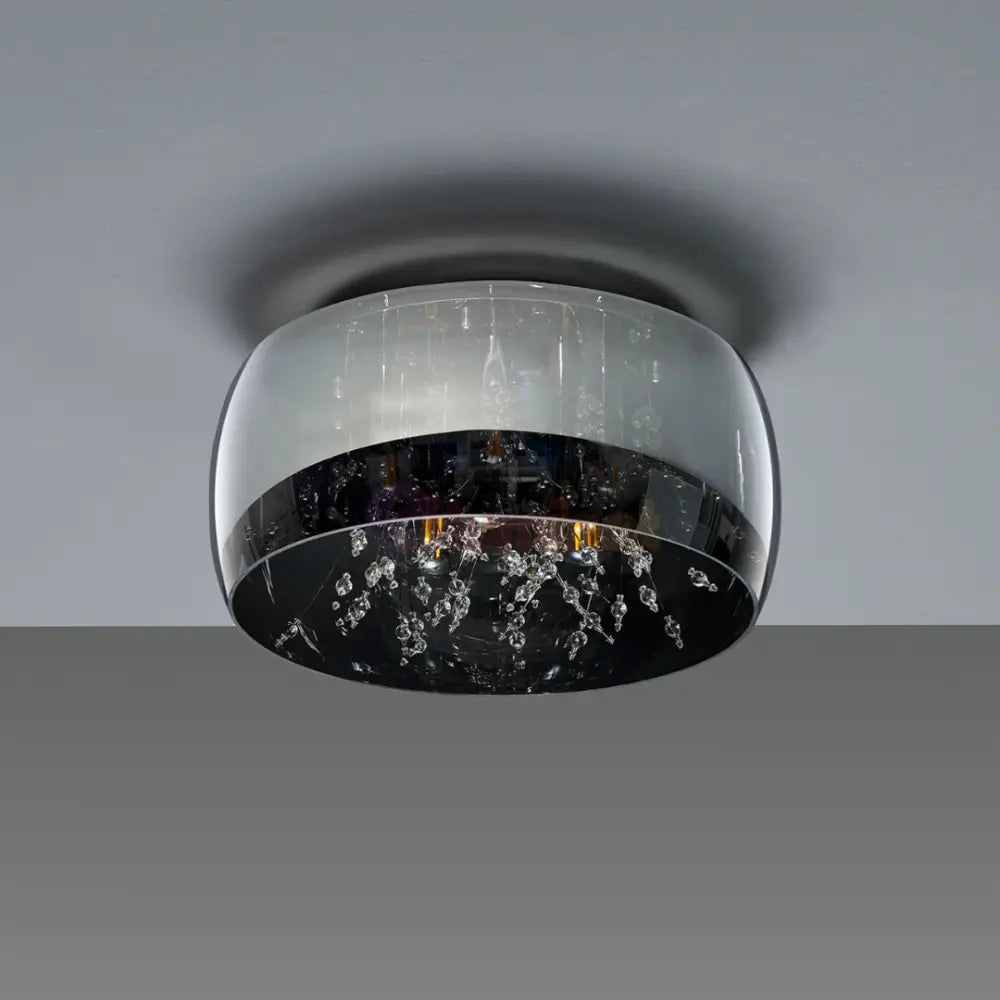 Lustra Chrome 3xE14 ShinePulse 28W ARGINTIE / ABAJUR Chandeliers