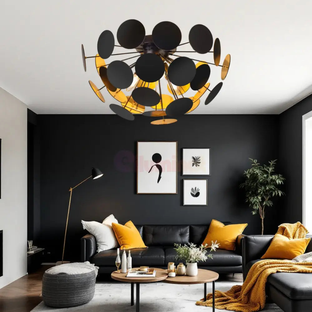 Lustra 3xE14 Disco 40W NEAGRA Lighting Fixtures