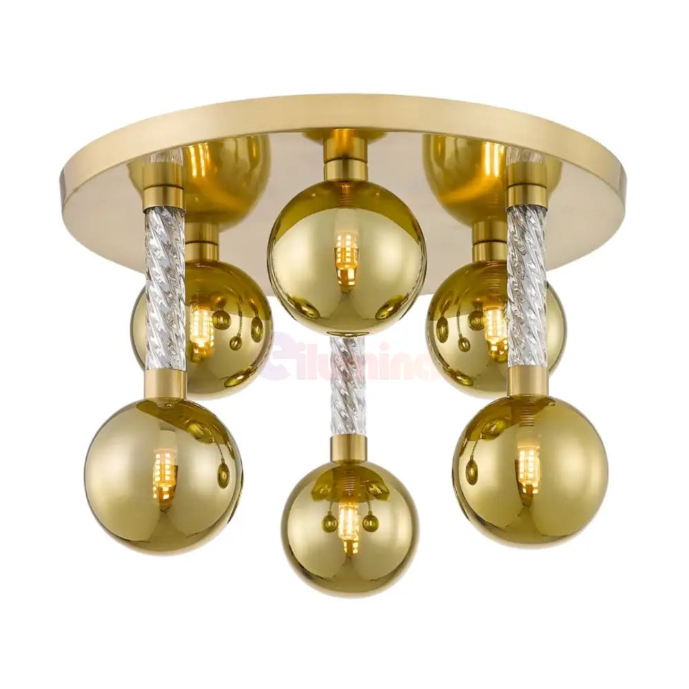 Lustra LED Aplicata Gold 6xG9 VintaLux AURIE / 42CM Lighting Fixtures