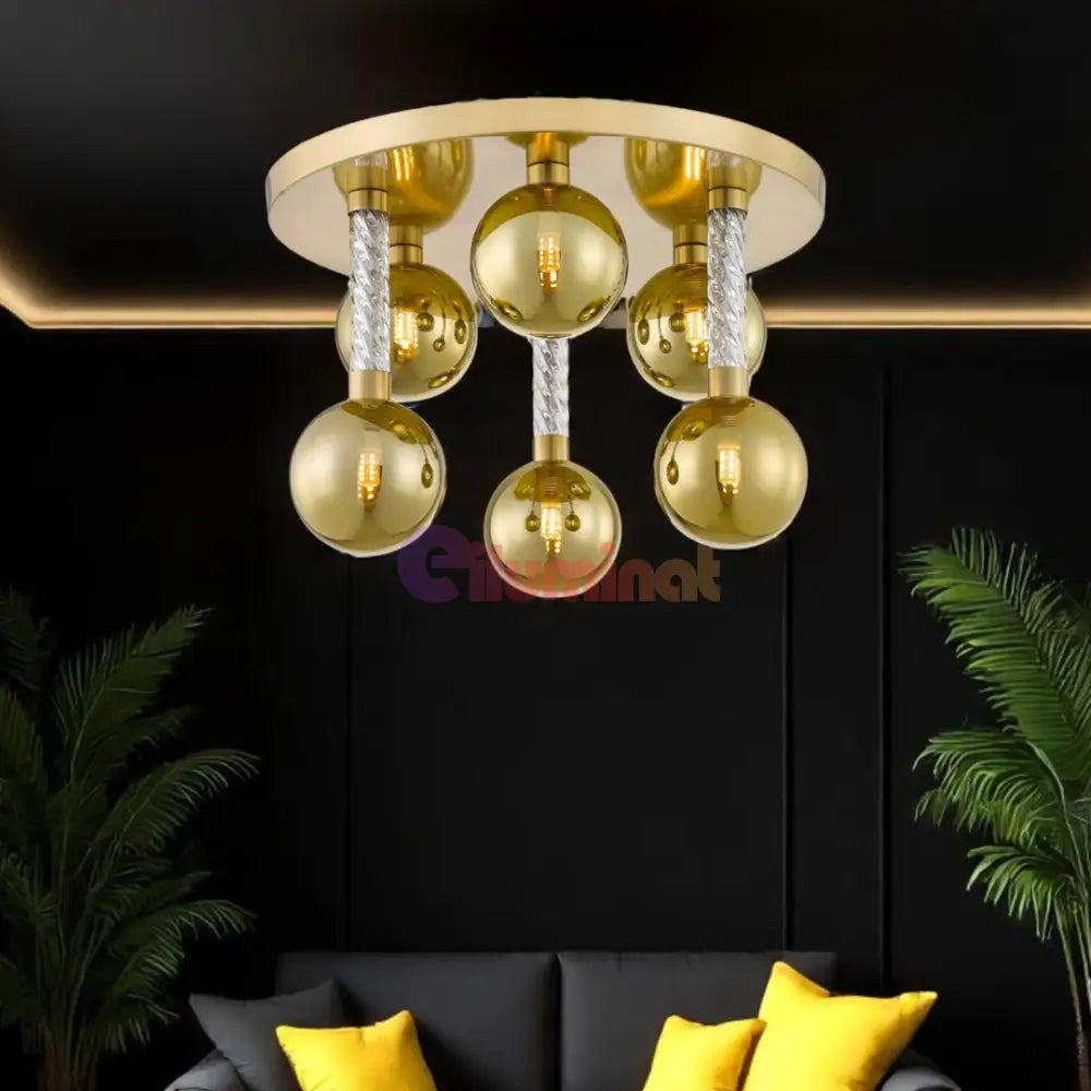 Lustra LED Aplicata Gold 6xG9 VintaLux AURIE / 42CM Lighting Fixtures