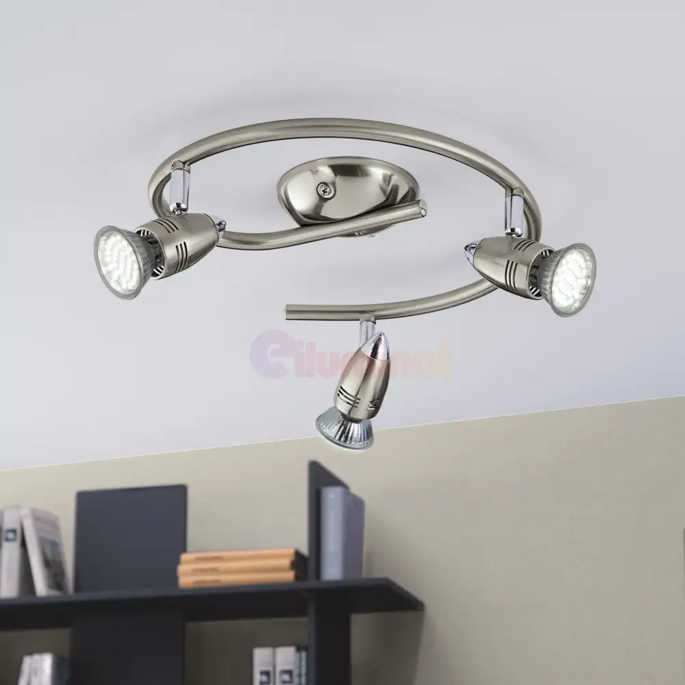 Lustra MAGNUM-LED cu 3 Spoturi Silver 29.5CM Chandeliers