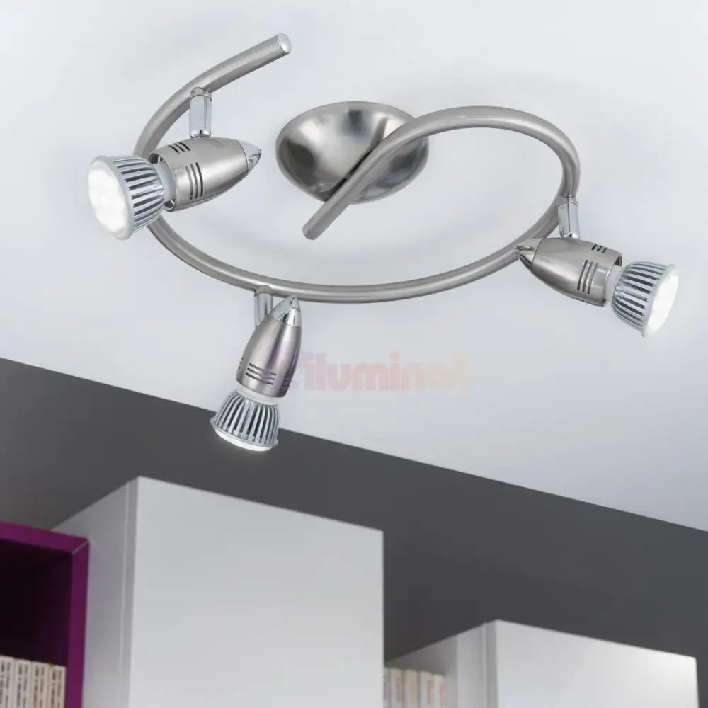 Lustra MAGNUM-LED cu 3 Spoturi Silver 29.5CM Chandeliers