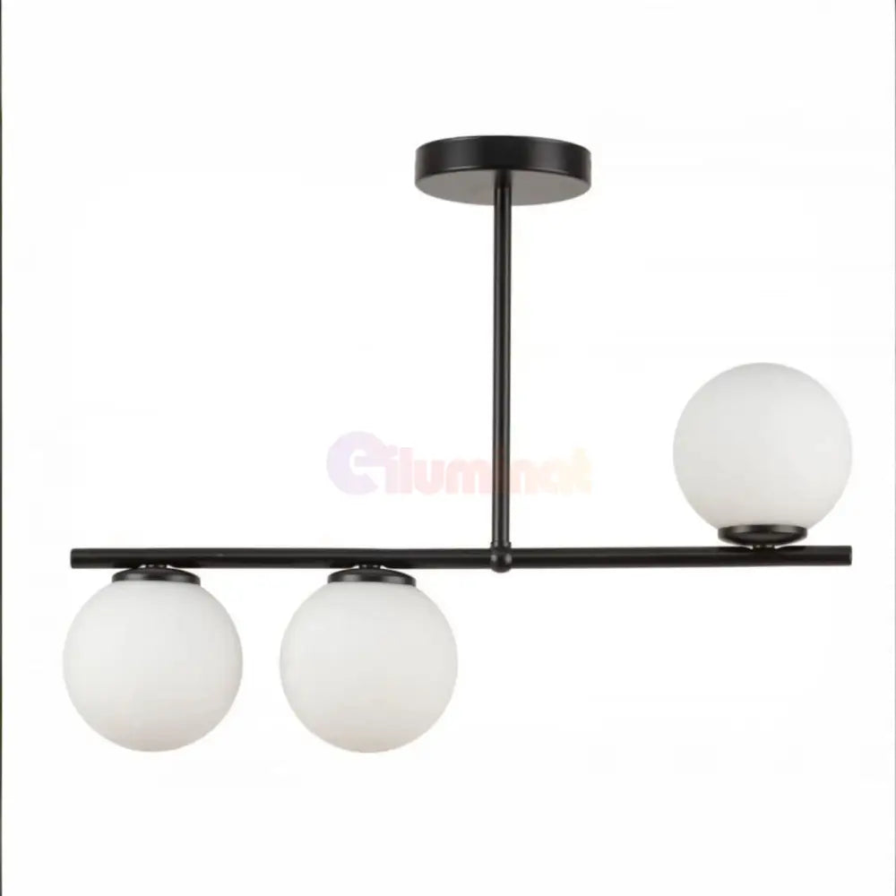 Lustra Mini VENERA Abajur MAT BLACK 3XE27 Chandeliers