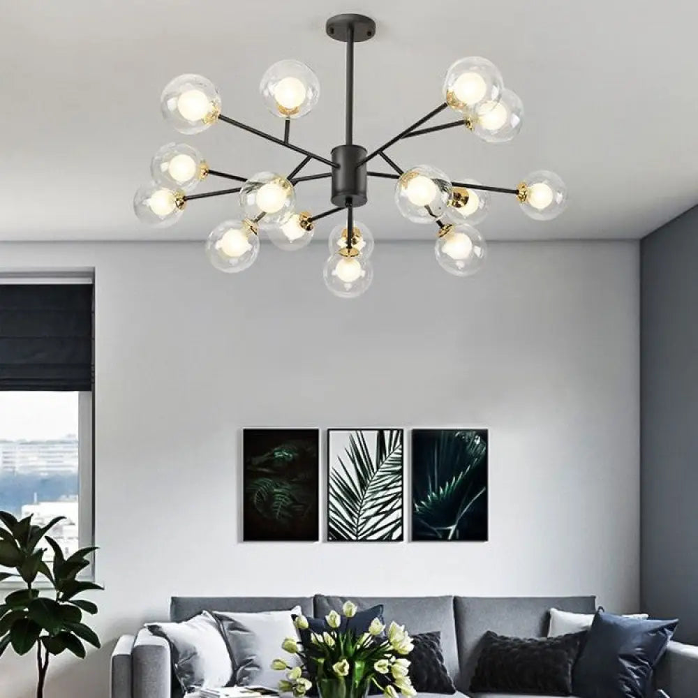 Lustra Nordic Style Abajur Dark Orbs 66104-15 Chandeliers