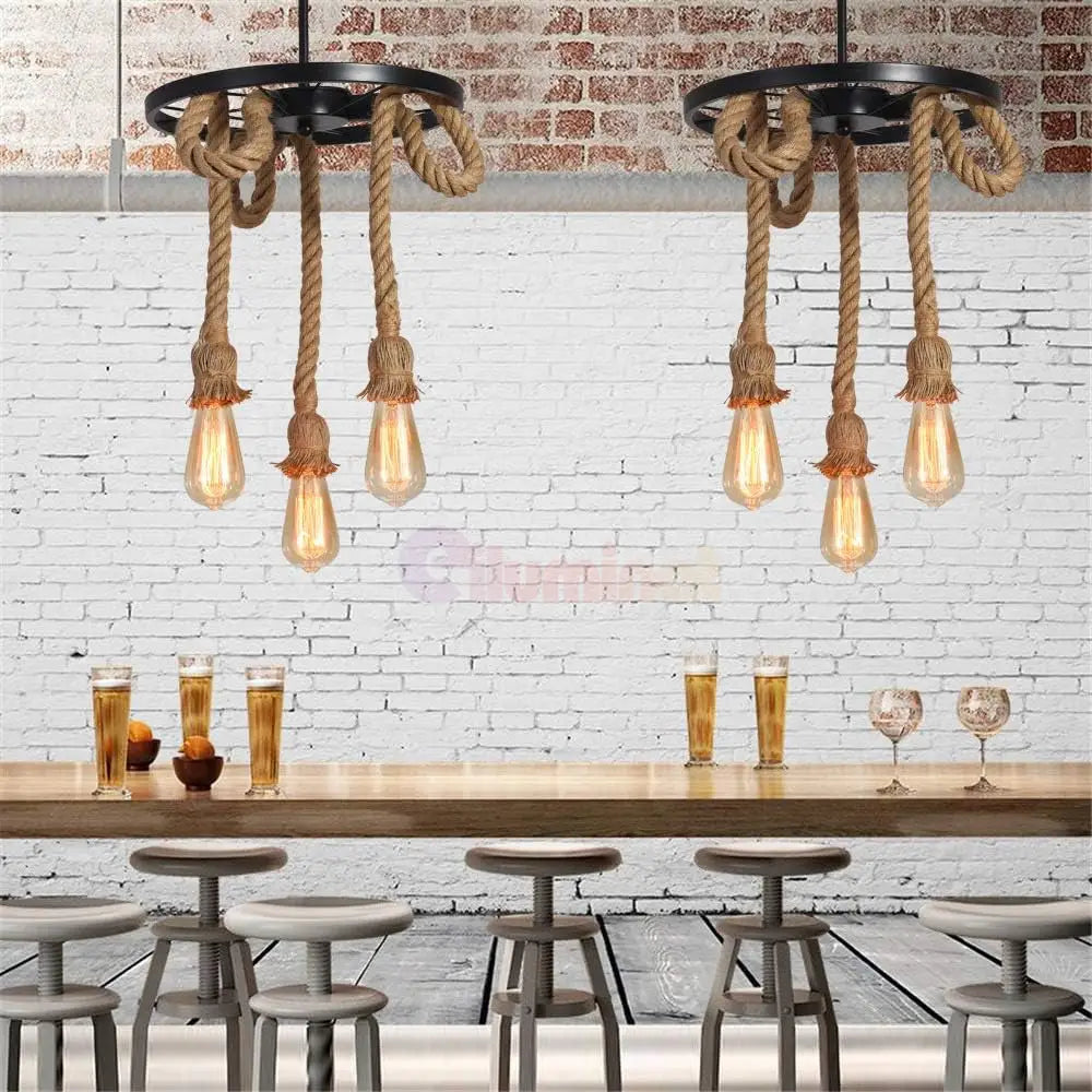 Lustra Retro Design Circle 3Xe27 - A378-3 Lighting Fixtures
