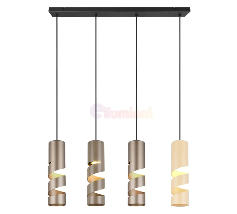 Lustra STREAM Multicolor 4XGU10 SUSPENDATE Lighting