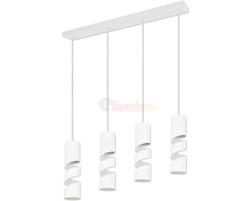 Lustra STREAM White 4XGU10 ALBA / SUSPENDATE Lighting