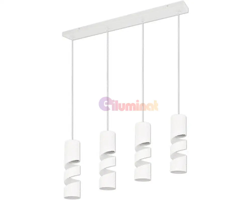 Lustra STREAM White 4XGU10 ALBA / SUSPENDATE Lighting