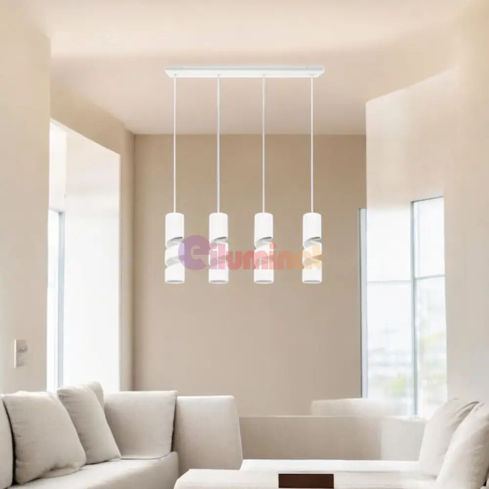 Lustra STREAM White 4XGU10 ALBA / SUSPENDATE Lighting