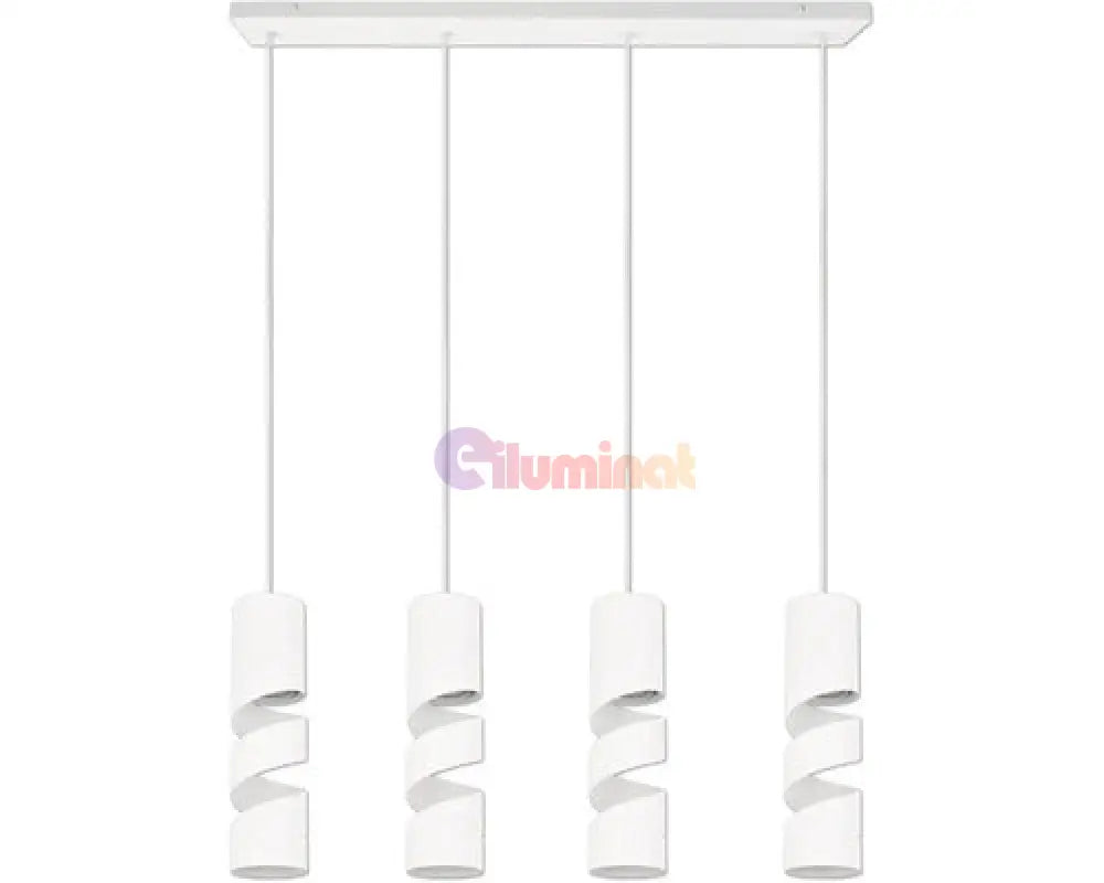 Lustra STREAM White 4XGU10 ALBA / SUSPENDATE Lighting