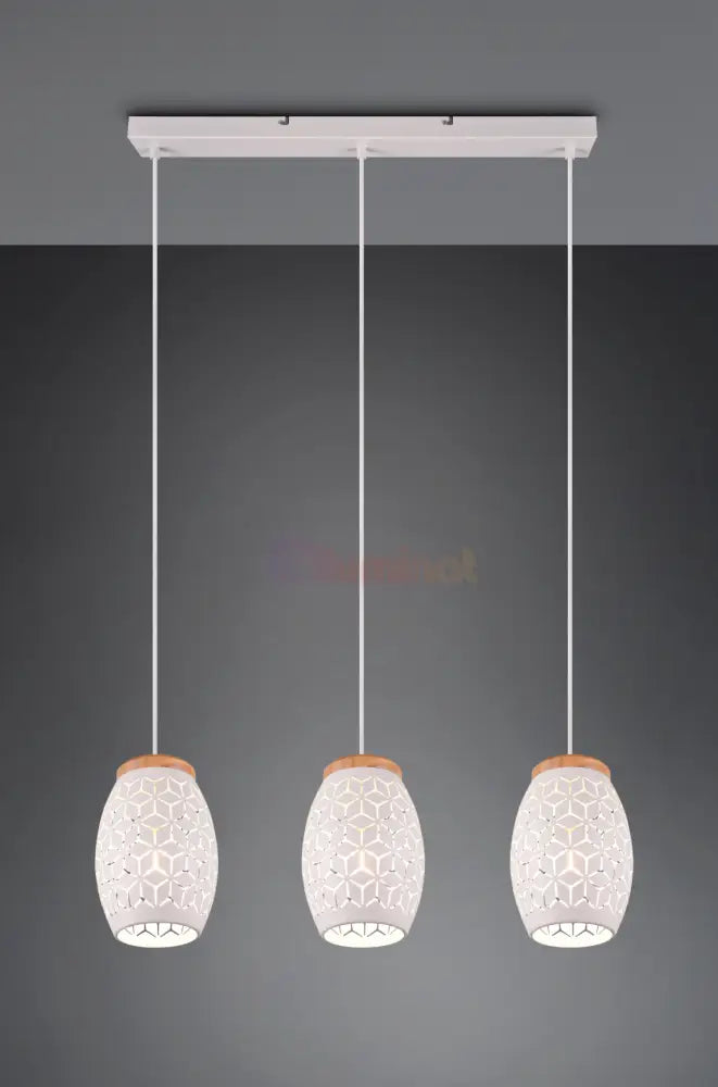 Lustra Suspendata 3xE27 BIDAR Alba ALBA / VINTAGE SI RETRO DESIGN Lighting Fixtures