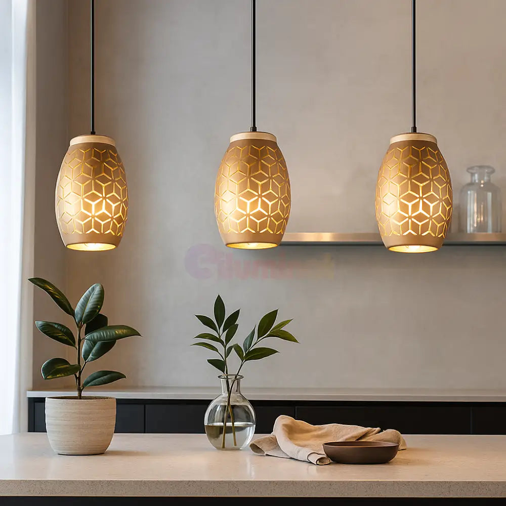 Lustra Suspendata 3xE27 Bidar MARO / SUSPENDATE Lighting